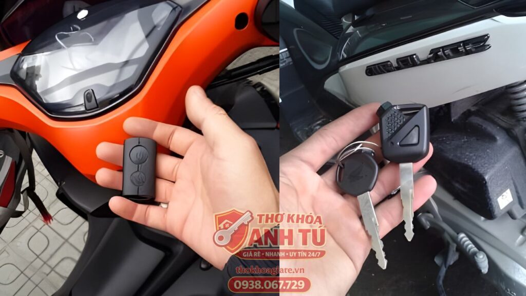 Dịch vụ làm chìa khóa xe máy 24/7 tại TP.HCM