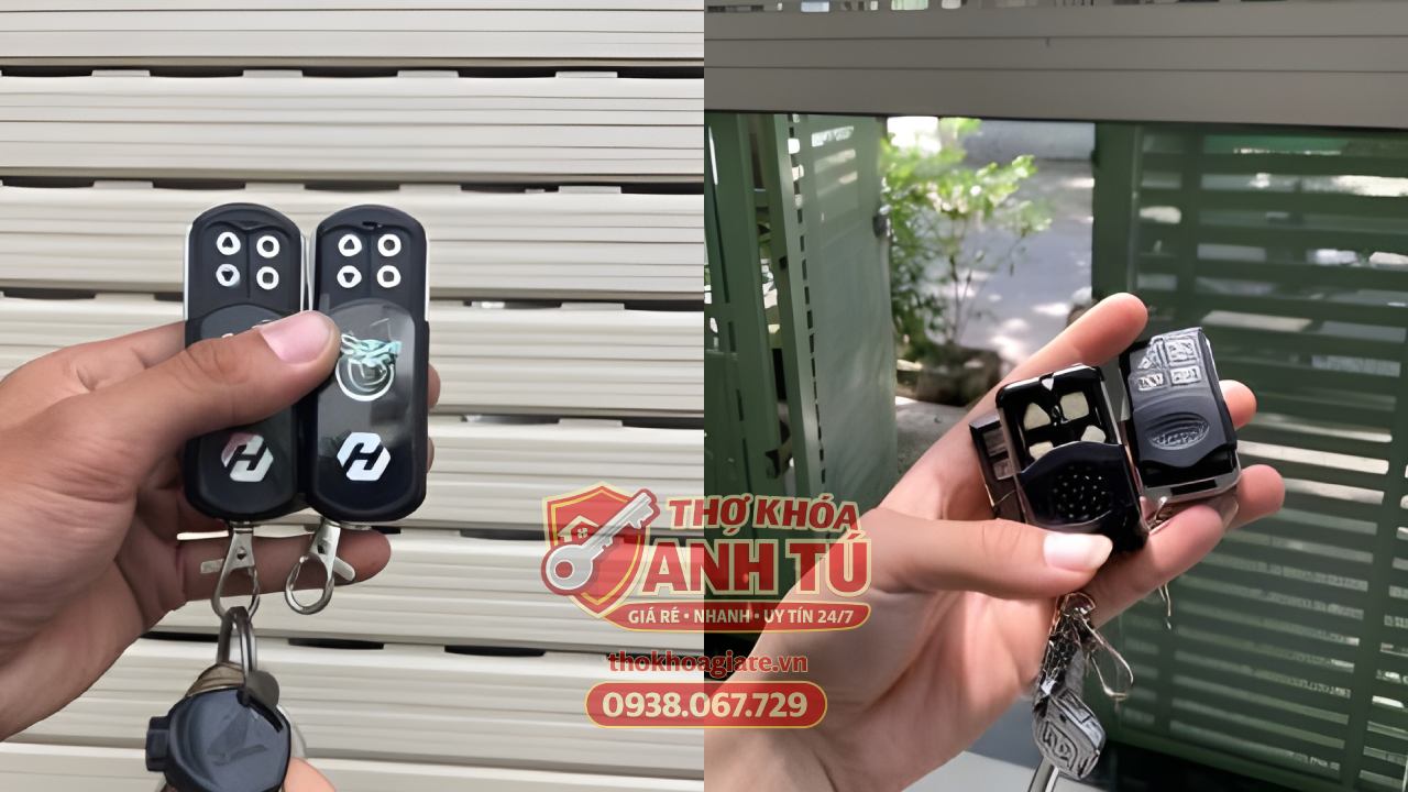 Xử lý tình huống mất remote cửa cuốn tại nhà khách ở TP.HCM