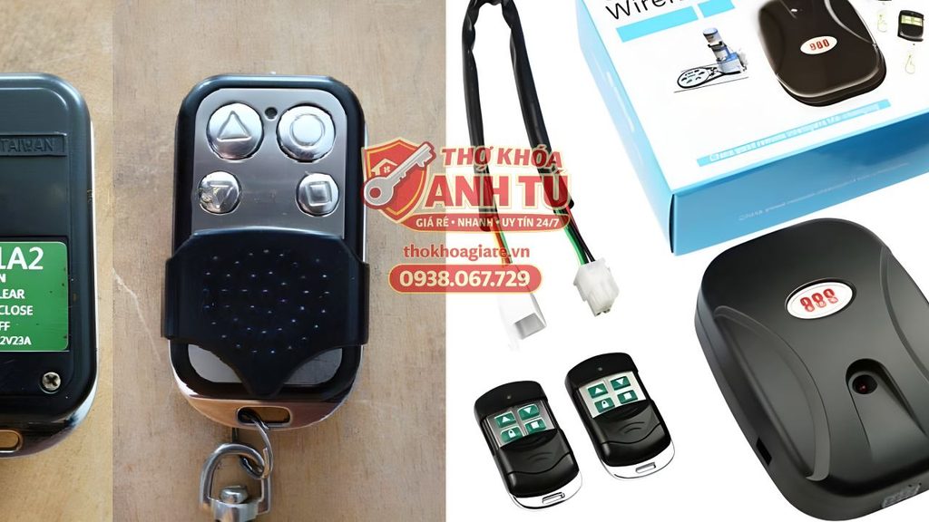 Làm remote cửa cuốn cho cửa hàng kinh doanh tại TP.HCM